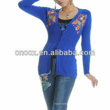 13STC5653 мода женщина свитер китайский стиль дамы кардиган свитер